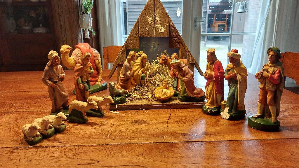 kerststal, Ophalen of Verzenden, Gebruikt
