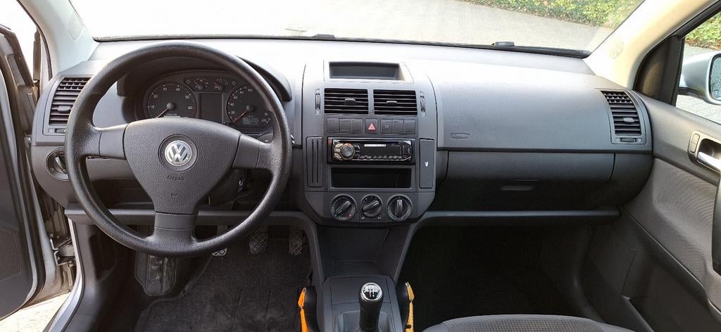 Volkswagen Polo 1.2 51KW 2008 Grijs, Voorwielaandrijving, Stof, Zwart, 540 kg