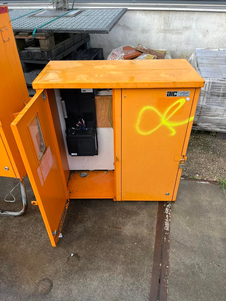 Mobiele elektrische verdeelkast 97x85x40cm, Ophalen, Zo goed als nieuw, Overige typen