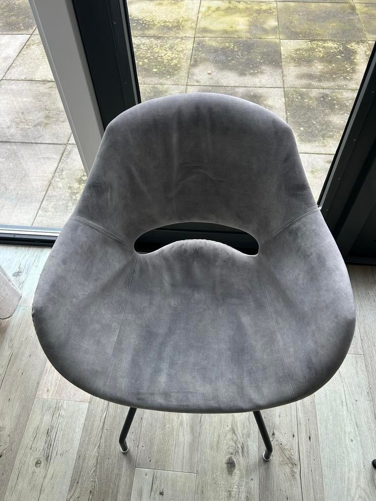 Eetkamerstoelen Van Dyyk, Ophalen, Gebruikt, Vijf, Zes of meer stoelen, Stof