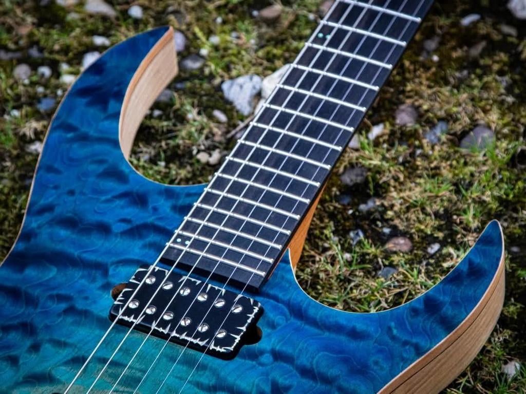 Wel Guitars Elysium Cerulean Blue Burst 2023, Ophalen of Verzenden, Zo goed als nieuw, Solid body, Overige merken