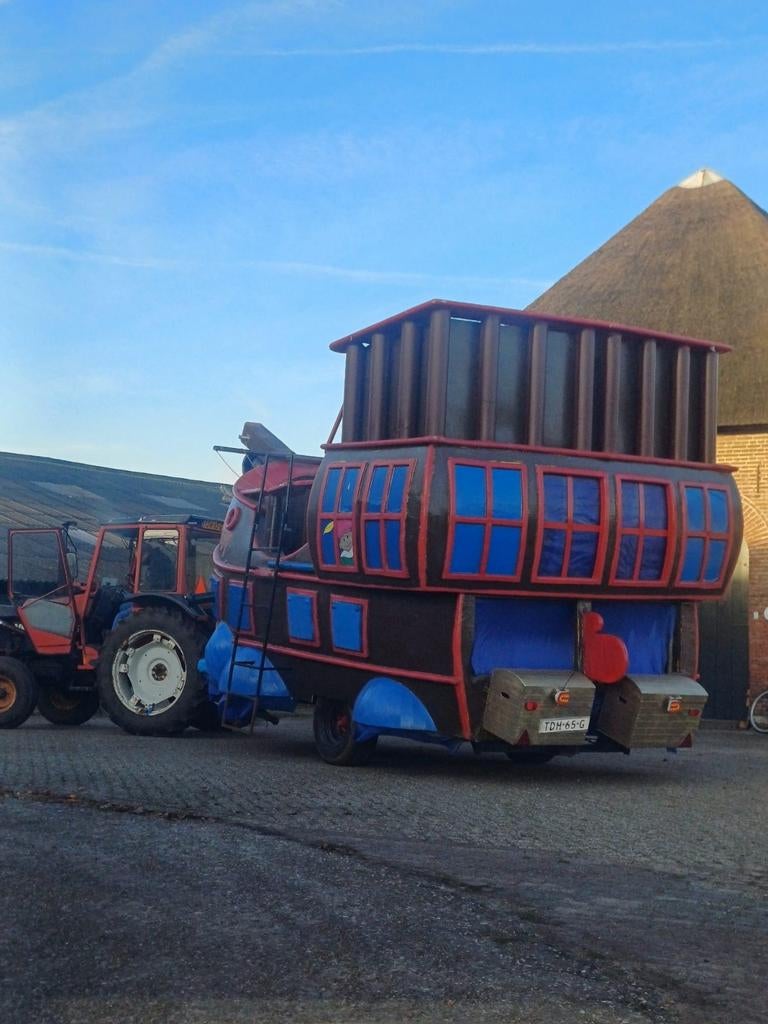 Carnavalswagen te koop, Hobby en Vrije tijd, Feestartikelen, Gebruikt, Overige typen, Carnaval, Ophalen of Verzenden