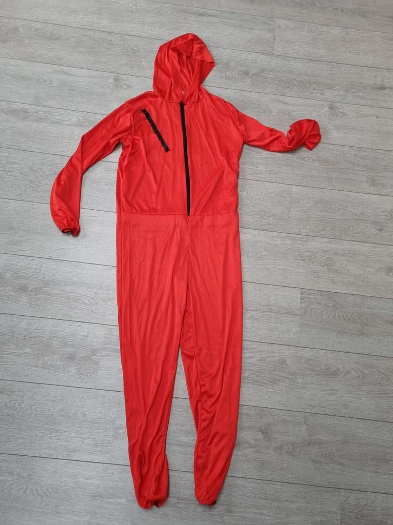 Rood kostuum - La Casa de Papel, Kinderen en Baby's, Carnavalskleding en Verkleedspullen, Ophalen of Verzenden, Zo goed als nieuw