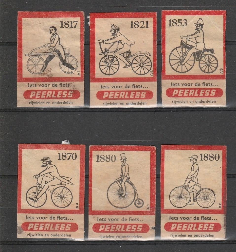 Lucifermerken, Peerless  (1689), Ophalen of Verzenden, Gebruikt, Luciferdoosjes of -merken
