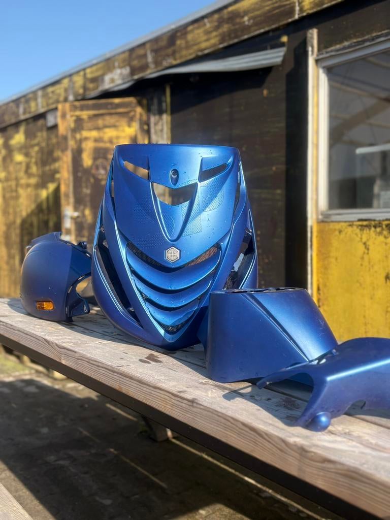 Zip kappen metallic blue, Ophalen, Zo goed als nieuw, Benzine, Zip
