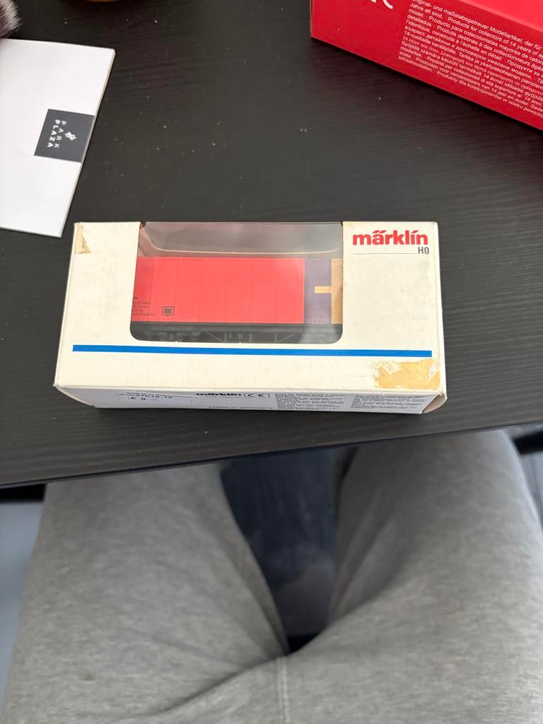 Märklin H0 Wagon - Struktion, Wisselstroom, Wagon, Ophalen of Verzenden, Zo goed als nieuw