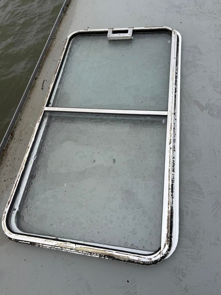 Rafa scheepsraam 2 stuks, vast, dubbel glas (155x90x5cm), Watersport en Boten, Ophalen of Verzenden, Zo goed als nieuw, Motor en Techniek