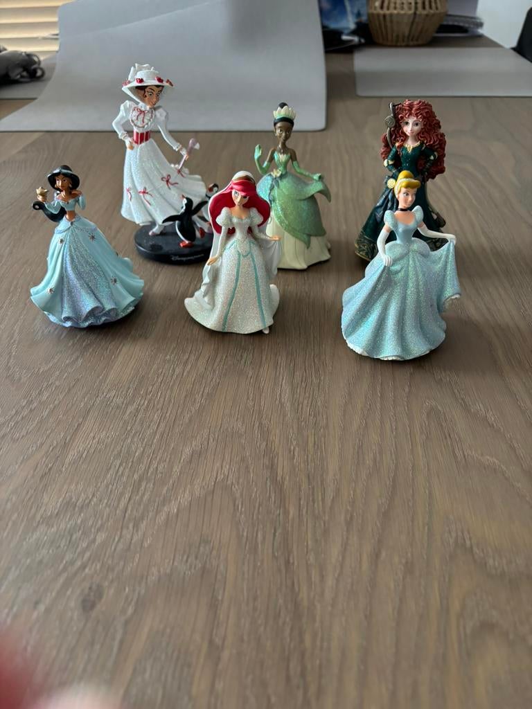 Disney Prinsessen beeldjes, Ophalen, Zo goed als nieuw, Beeldje of Figuurtje