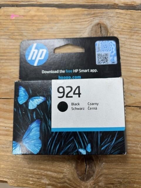 HP Cartridge 924 zwart ( Orgineel), Ophalen of Verzenden, Nieuw, Cartridge, HP (ORIGINEEL)
