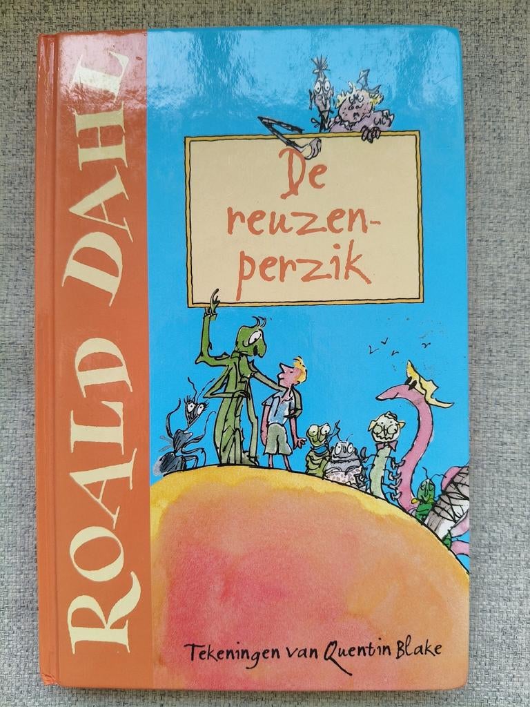 De Reuzenperzik - Roald Dahl, Ophalen of Verzenden, Gelezen, Fictie algemeen