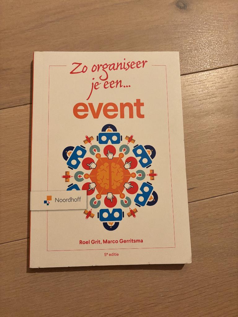 Boeken Event & Experience management, Boeken, Nieuw, Noordhoff Uitgevers, Beta, HBO