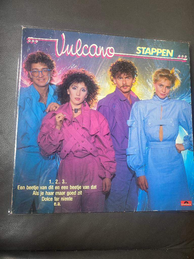 Vulcano : Stappen ( lp vinyl), Ophalen of Verzenden, Zo goed als nieuw, 12 inch, Levenslied of Smartlap