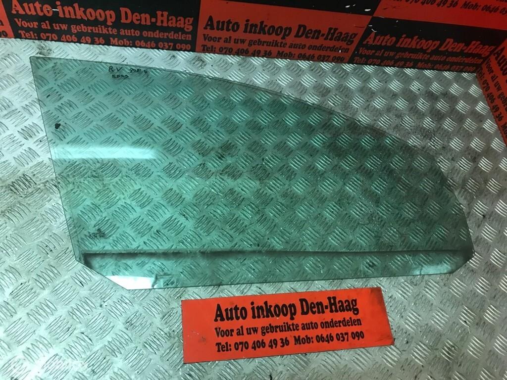 VW Golf 5 ('03-'08) 5-DRS Deurruit Portierruit Rechtsvoor, Auto-onderdelen, Ruiten en Toebehoren, Volkswagen, Gebruikt, Ophalen of Verzenden