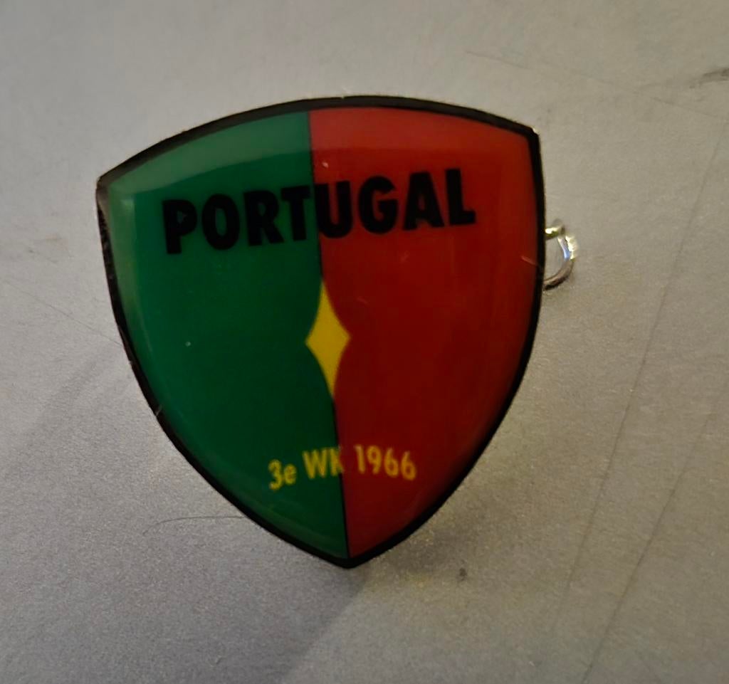 Portugal WK 1966 pin., Ophalen of Verzenden, Nieuw, Sport, Speldje of Pin