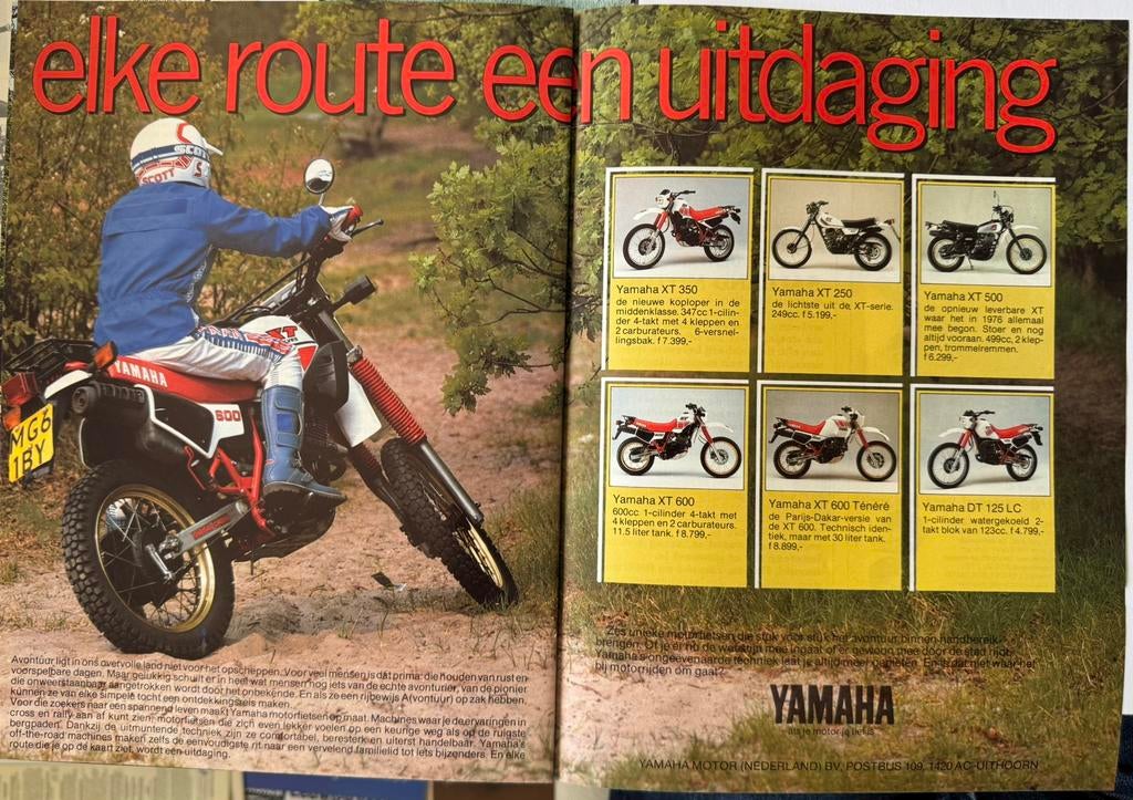 Advertentie Yamaha XT600, Verzenden, Zo goed als nieuw, Motoren
