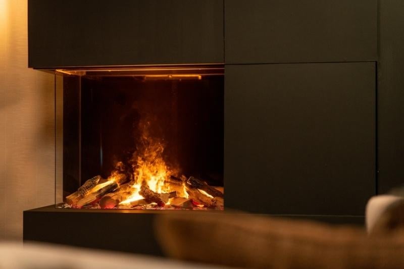 Elektrische haard Faber E-matrix 800/650 ii, Ophalen of Verzenden, Nieuw, Inbouwhaard, Elektrische haard