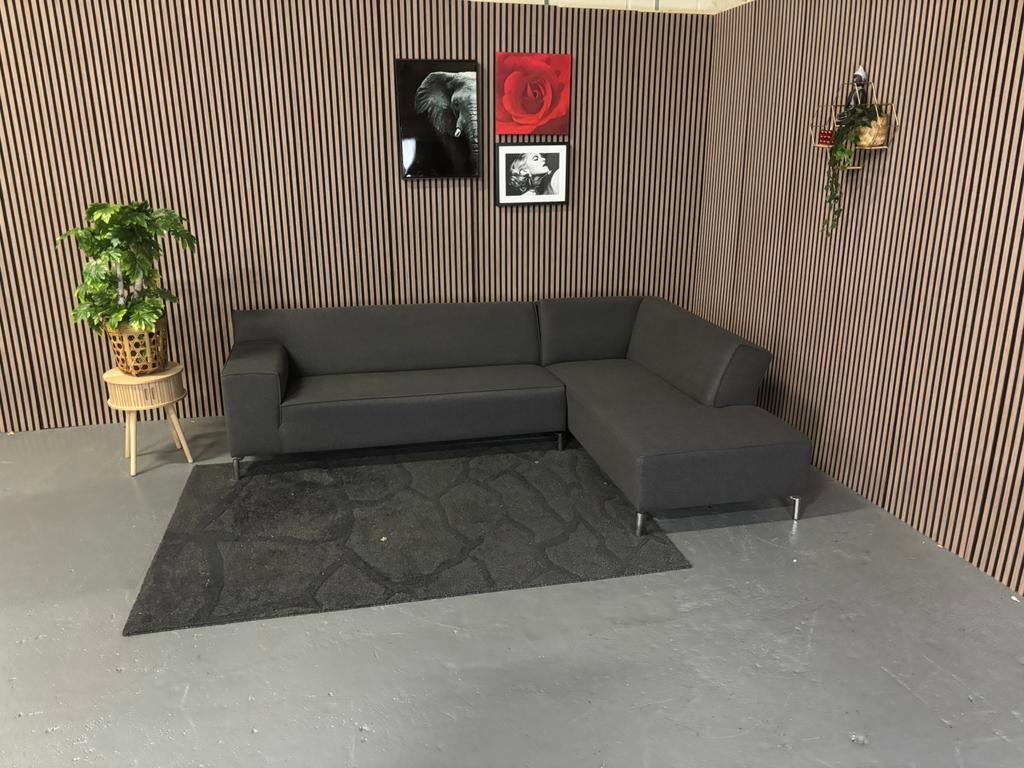 GRATIS LEVERING Jamé Brent Hoekbank 285x200 GEREINIGD, Huis en Inrichting, 250 tot 300 cm, Hoekbank, Ophalen of Verzenden, Zo goed als nieuw