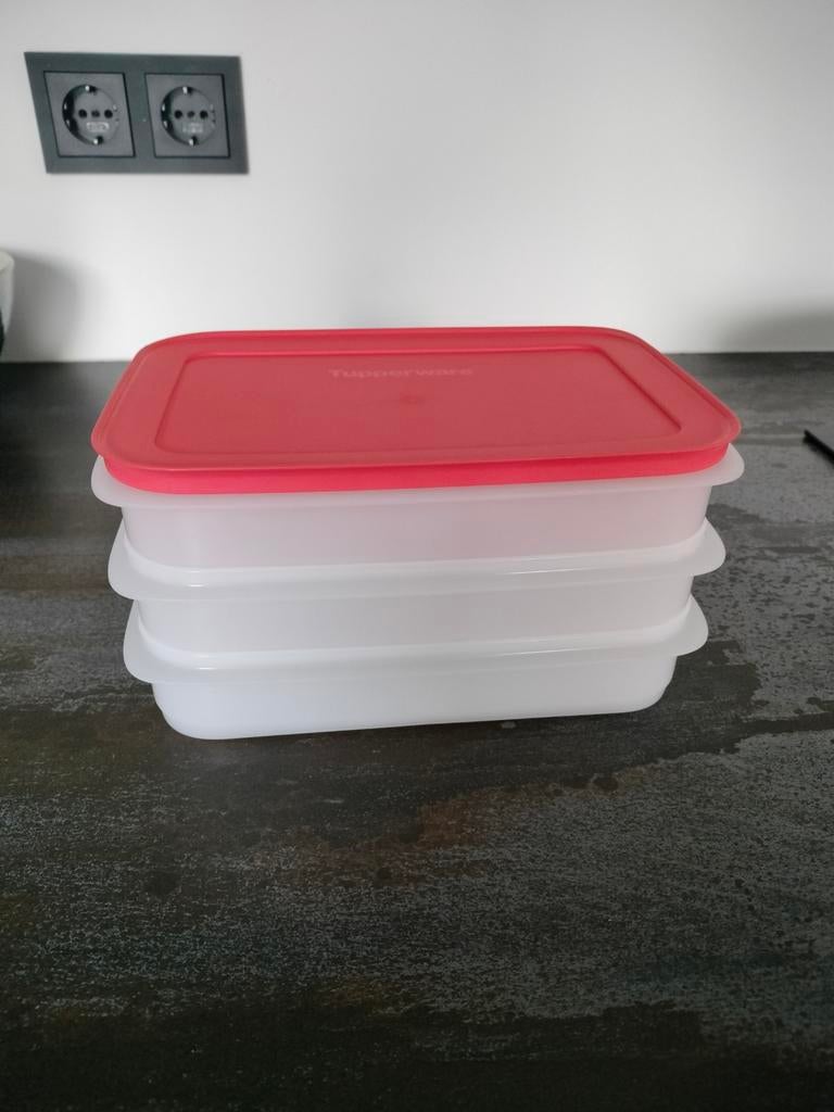 Tupperware Vleeswaren Toren - Handig en Praktisch!, Ophalen of Verzenden, Nieuw, Rood, Bak of Kom