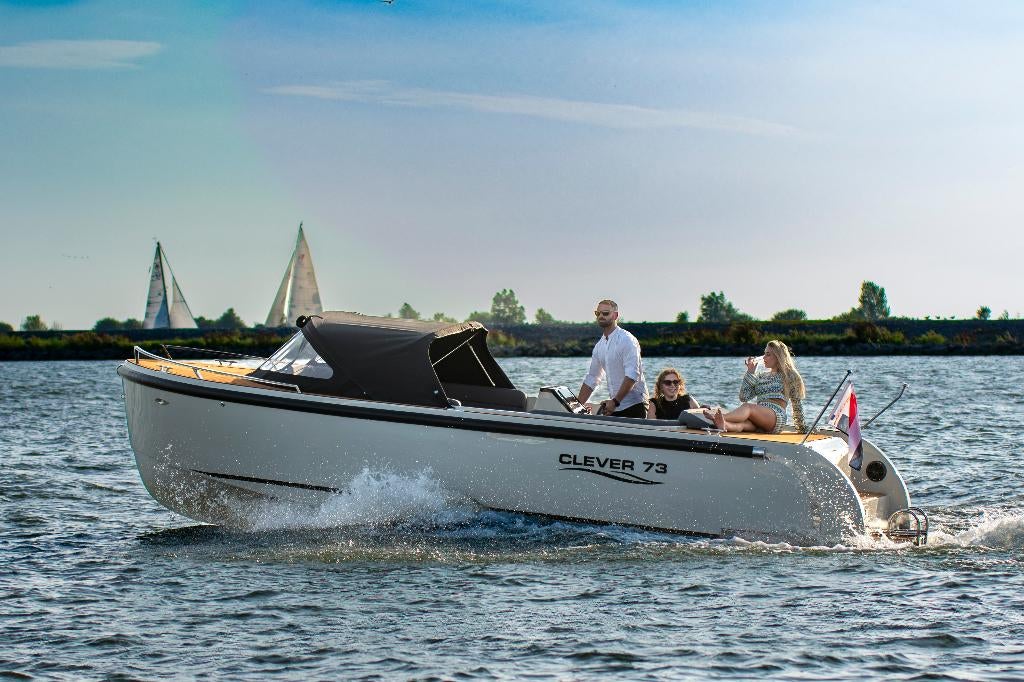 Clever 73 I E 6.0 I Elektrisch, Watersport en Boten, Afdekzeil, Elektrisch, Nieuw, Ophalen of Verzenden