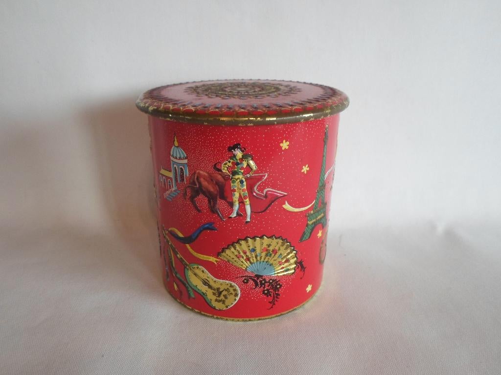 Blik Europa Vintage, Verzamelen, Blikken, Ophalen of Verzenden, Gebruikt, Overige