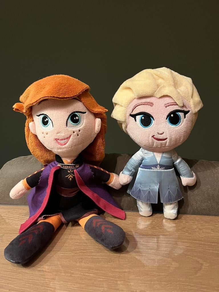 Leuke set Frozen knuffels, Kinderen en Baby's, Speelgoed | Knuffels en Pluche, Ophalen of Verzenden, Zo goed als nieuw, Overige typen