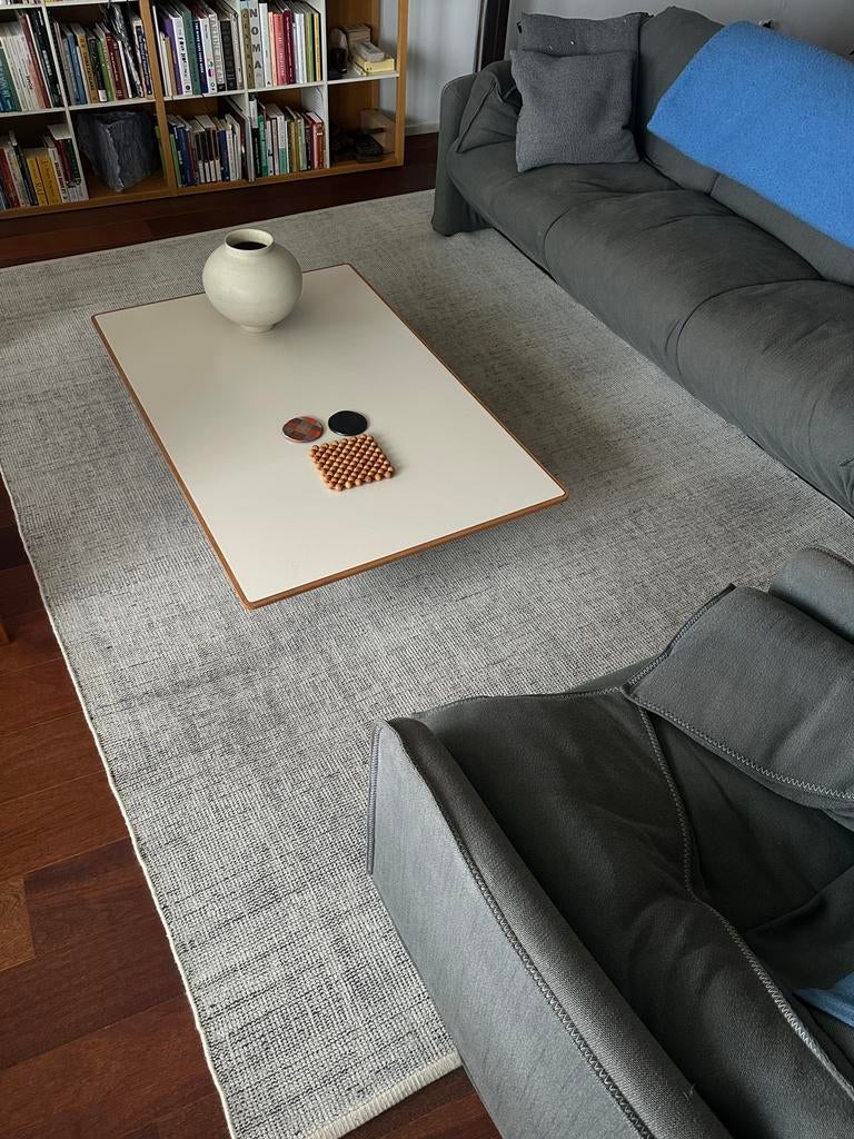 Kvadrat Kanon design vloerkleed 200x300 – wol, Huis en Inrichting, Stoffering | Tapijten en Kleden, Ophalen, Zo goed als nieuw