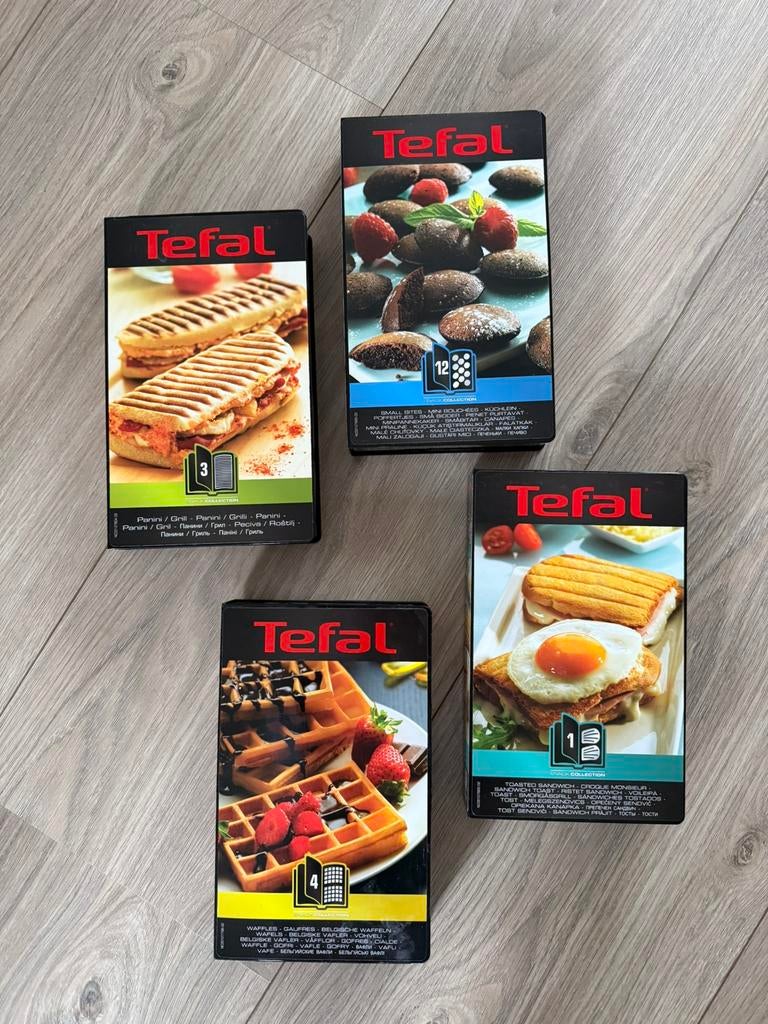 Tefal Snack Collection Platen, Ophalen of Verzenden, Zo goed als nieuw
