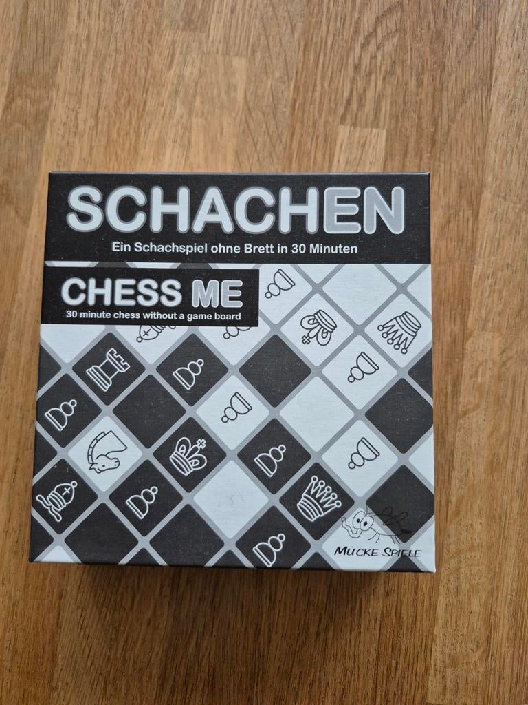 Chess me/Schachen- NIEUW, Hobby en Vrije tijd, Gezelschapsspellen | Bordspellen, Ophalen of Verzenden, Nieuw