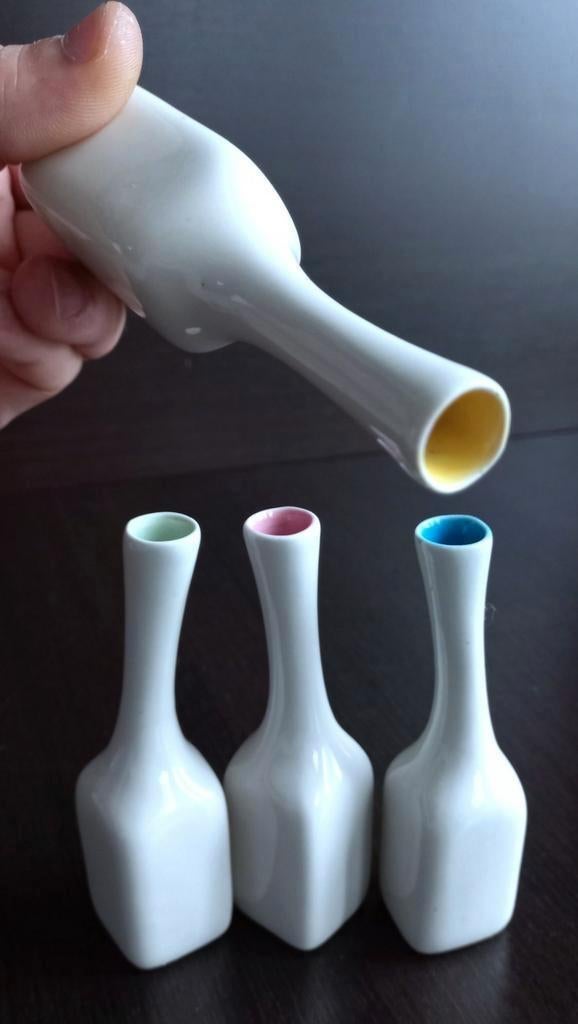 4 zeldzame miniatuurvazen
PISO VAAS Ontwerp:Olav Slingerland, Antiek en Kunst, Ophalen of Verzenden