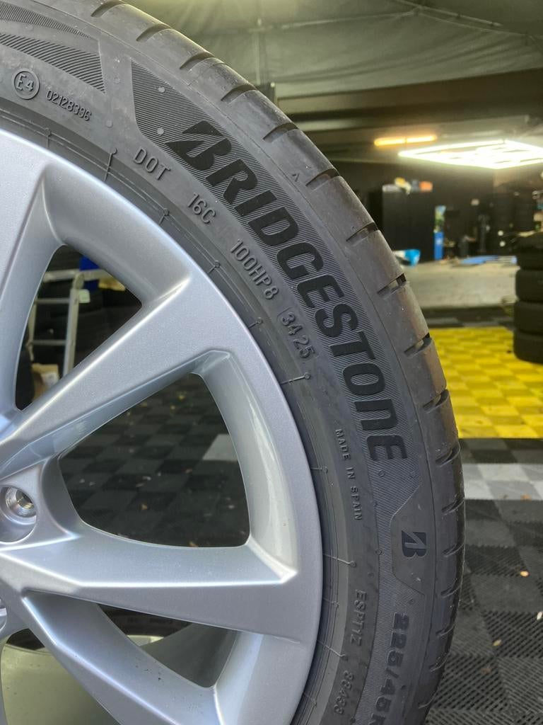 17 inch originele Audi A3 velgen met zomerbanden NIEUW!, Ophalen, Banden en Velgen, Nieuw, 17 inch