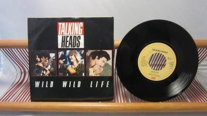 Talking Heads, Wild Wild Life (single 7"), Gebruikt, 7 inch, Single, Ophalen of Verzenden