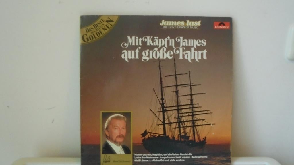 TE KOOP LP JAMES LAST, Ophalen of Verzenden, Gebruikt, 12 inch, Overige soorten