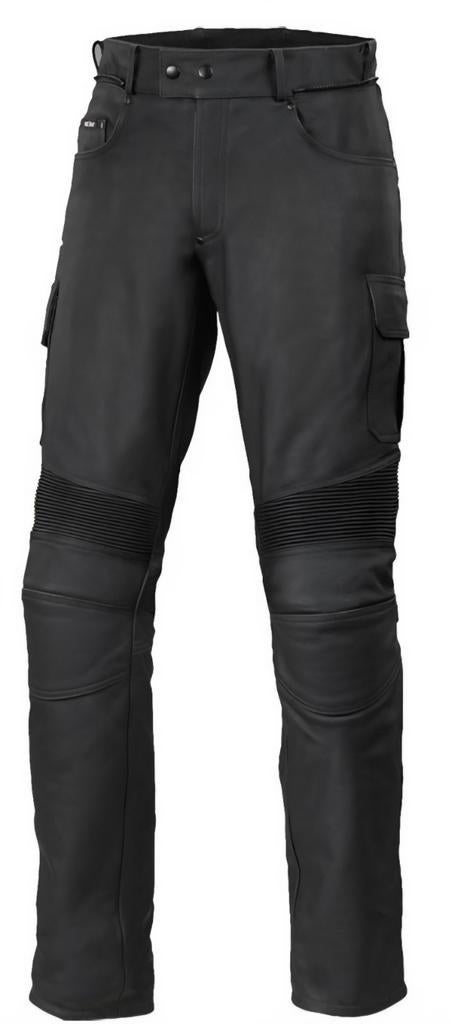 Leren Motorbroek met bretels Buse Cargo, Broek | leer, Ophalen of Verzenden, Tweedehands, Heren