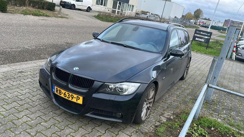 BMW E91 330D M sport voor ONDERDELEN / PARTS | Sapphire |M57, Auto-onderdelen, Carrosserie en Plaatwerk, Motorkap, BMW, Voor, Gebruikt