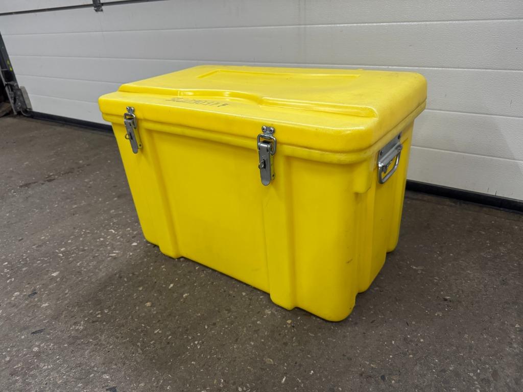 Kunststof toolbox materiaalbox koffer gereedschapskist 120L, Ophalen, Gebruikt