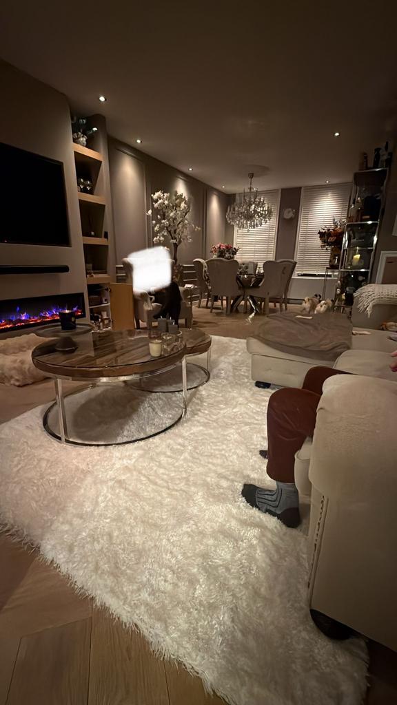 HOOGPOLIG VLOERKLEED SHAGGY IVORY WHITE 200x290 eric kuster, Huis en Inrichting, Stoffering | Tapijten en Kleden, Ophalen of Verzenden