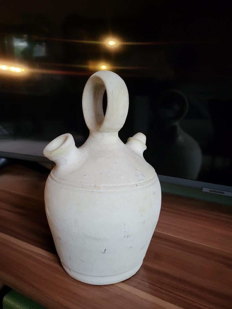 Spaanse waterkruik, Ophalen of Verzenden, Overige kleuren, Glas, Minder dan 50 cm