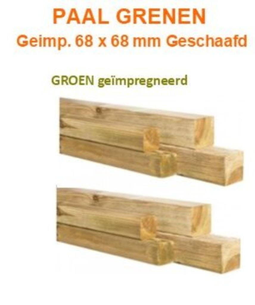 Schuttingpalen - Tuinpalen, Ophalen, Zo goed als nieuw, 250 cm of meer, Palen