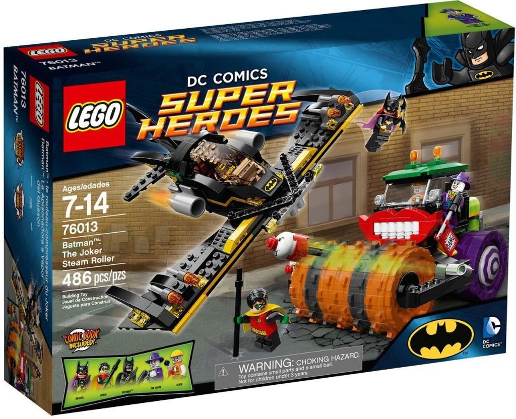 Lego 76013 Batman: The Joker Steam Roller - DC Comics NIEUW, Ophalen of Verzenden, Nieuw, Complete set, Lego