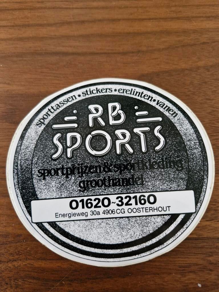 4860 RB Sports Sticker - Oosterhout, Verzamelen, Stickers, Gebruikt, Sport, Ophalen of Verzenden
