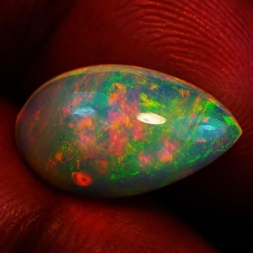 Ethiopische Opaal 3.38ct Cabochon - VVS Helderheid, Sieraden, Tassen en Uiterlijk, Edelstenen, Verzenden, Nieuw