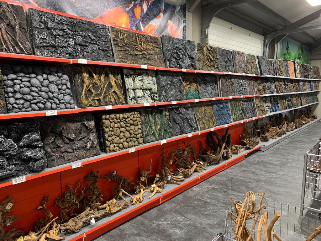Ruim 60 verschillende 3D achterwand op voorraad! UNIEK!, Ophalen of Verzenden, Nieuw, Leeg aquarium