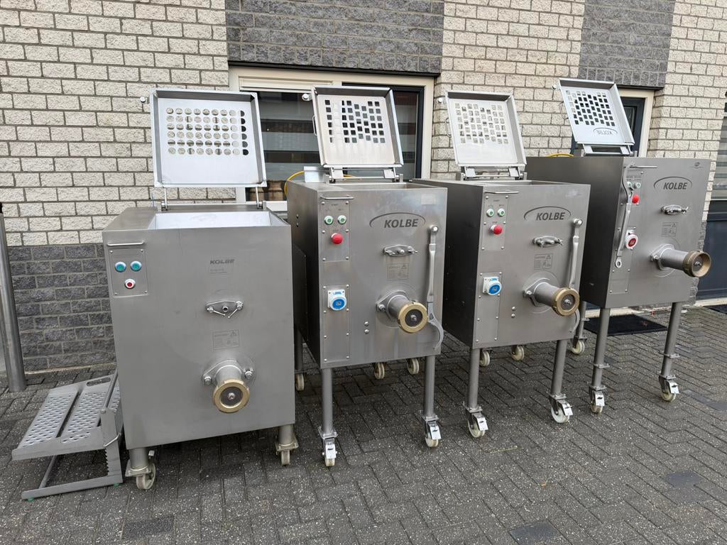 gehaktmolen lintzaag mengmachine vacuummachine cutter, Ophalen