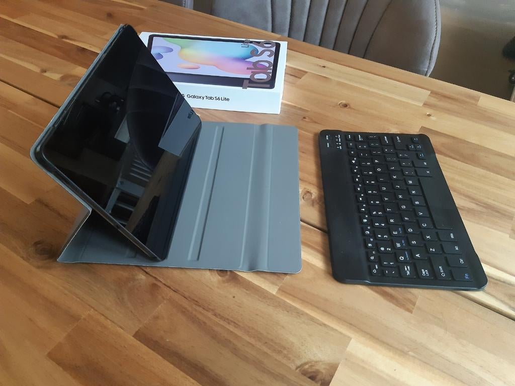 Samsung Galaxy Tab S6 Lite 128GB Oxford Gray, Uitbreidbaar geheugen, Zo goed als nieuw, Samsung, 128 GB