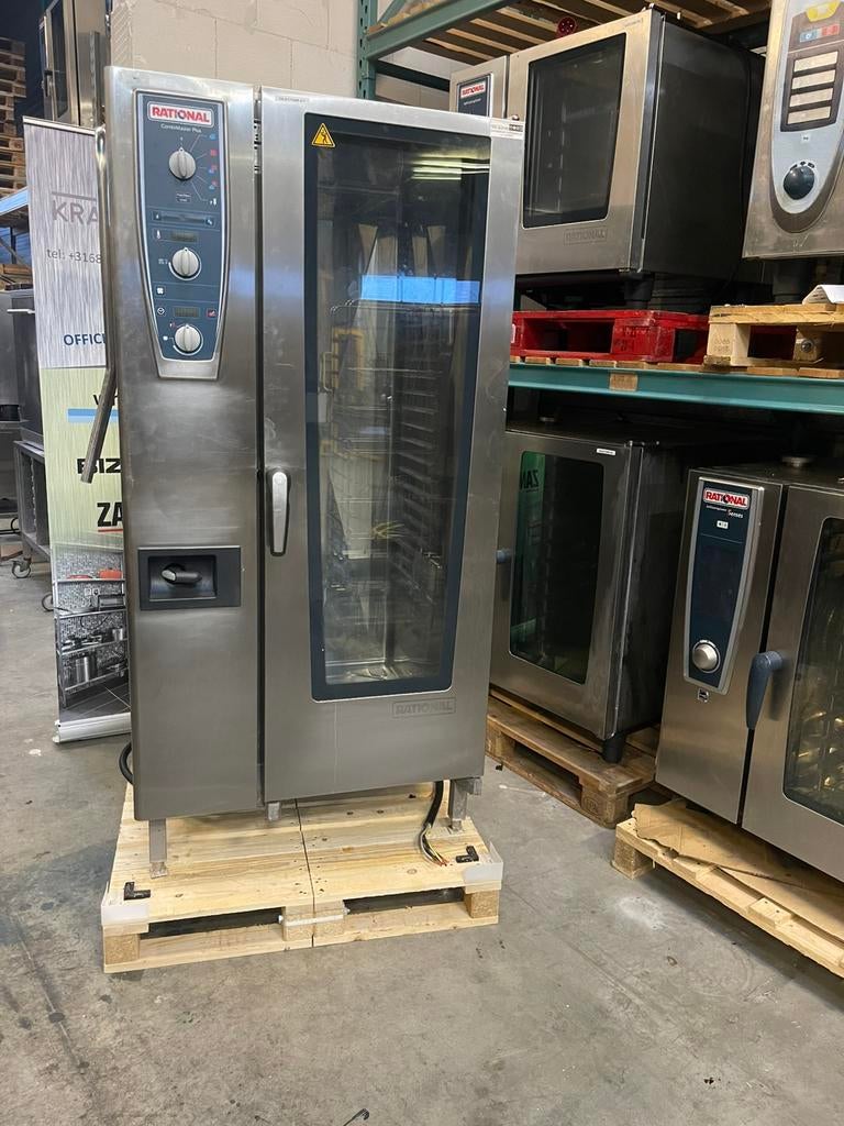 Rational CMP201E Combi Steamer zelfreinigend met inrijwagen, Ophalen, Ovens, Magnetrons en Steamers