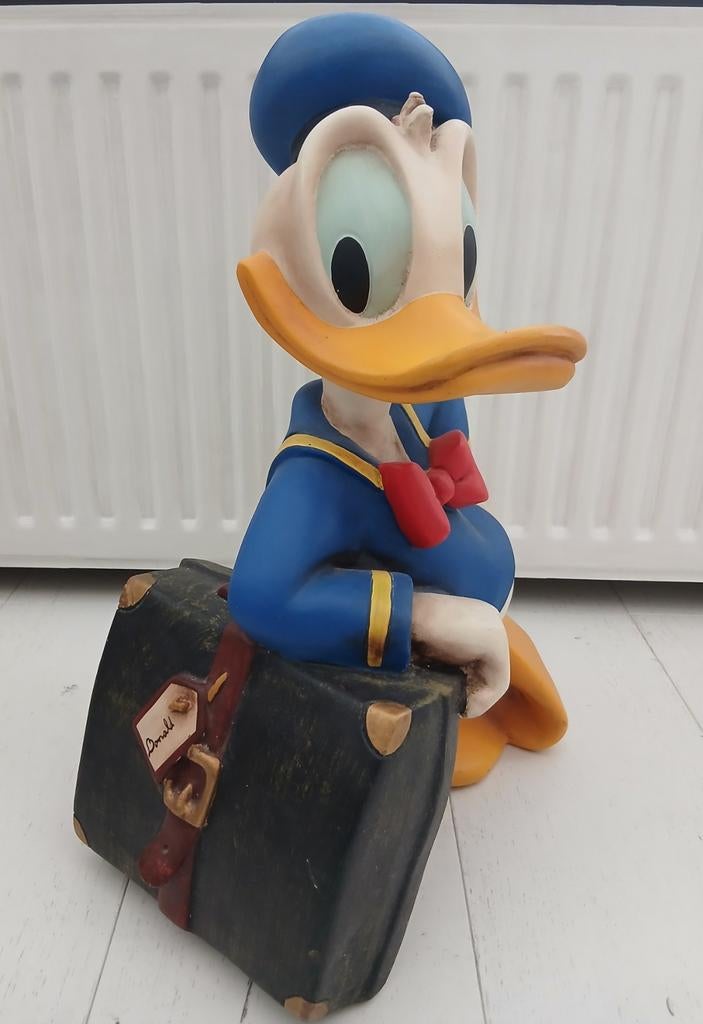 Donald duck beeld, Verzamelen, Disney, Ophalen of Verzenden, Donald Duck, Zo goed als nieuw, Beeldje of Figuurtje