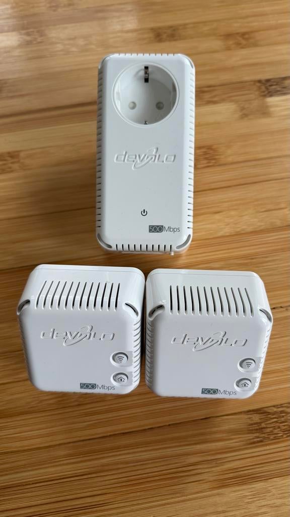 Devolo dLan 500 duo+ Powerline Adapter, Computers en Software, Powerlines, Gebruikt, Ophalen of Verzenden