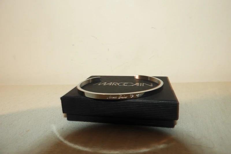 Marccain slaven armband zilver merk inslag in doos, Sieraden, Tassen en Uiterlijk, Armbanden, Verzenden, Zo goed als nieuw, Zilver