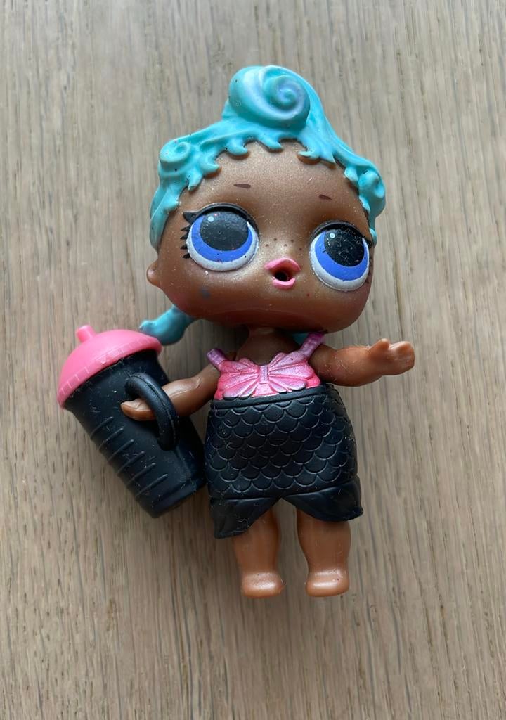 LOL SURPRISE pearl blue swirl hair, Ophalen of Verzenden, Zo goed als nieuw, Overige typen