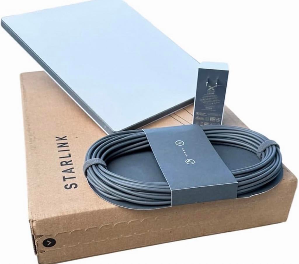 Mobiel internet huren? Starlink Mini – Plug & Play, Telecommunicatie, Ophalen, Zo goed als nieuw, Antenne